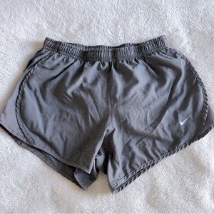Gray nike dri-fit shorts- youth M